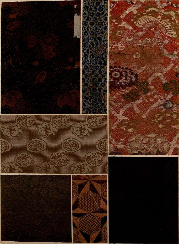 An illustration from (Oriental textile samples, 1700, leaf 21