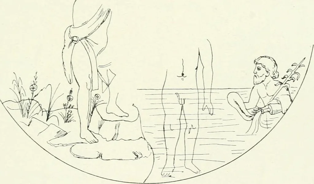 An illustration from Die Wandmosaiken von Ravenna, 1912, leaf 318