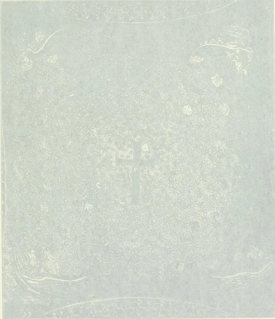 An illustration from Die Wandmosaiken von Ravenna, 1912, leaf 332