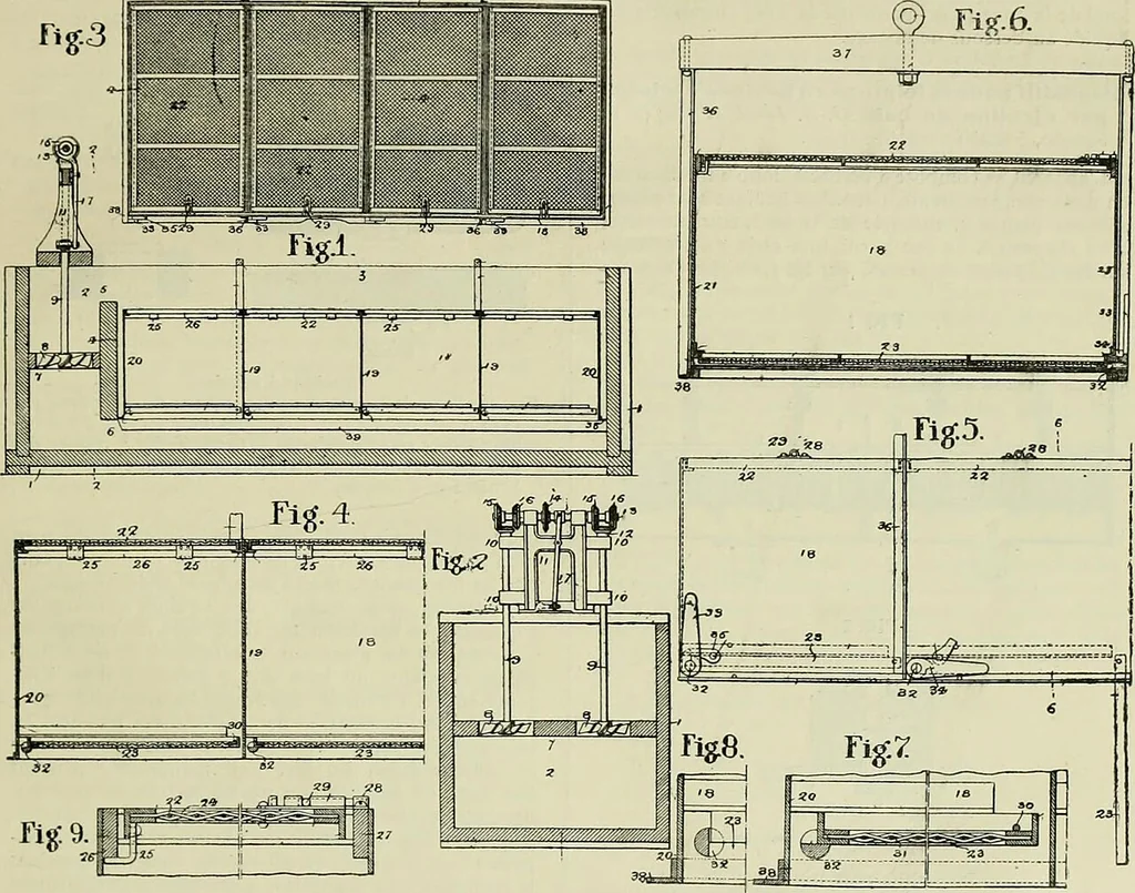 An illustration from Revue générale des matières colorantes et de leurs applications aux textiles, 1908, leaf 72