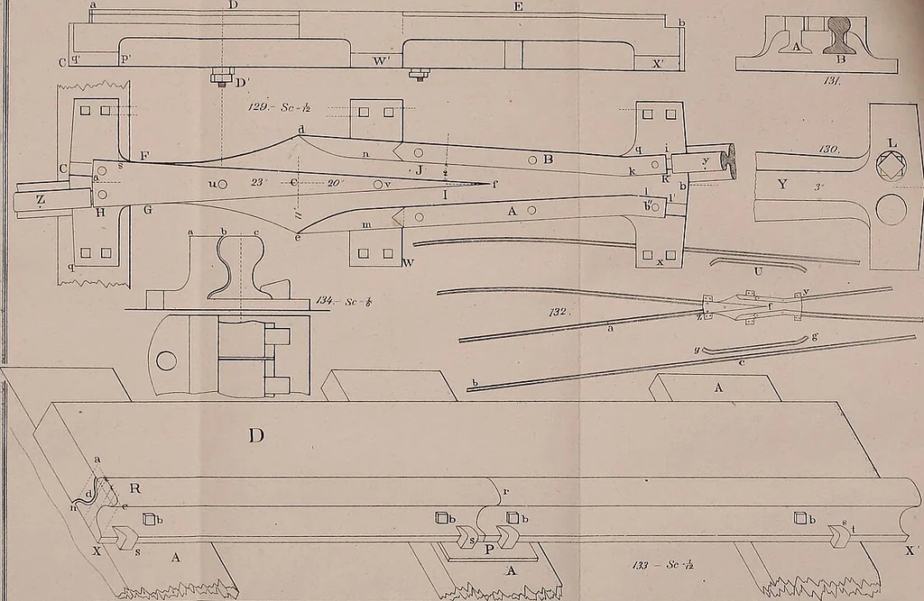 An illustration from A manual of elementary geometrical drawing, involving three dimensions. Designed for use in high schools, academies, engineering schools, etc. : and for the self-instruction of inventors,artizans, etc. ... In five divisions .., 1867, leaf 164