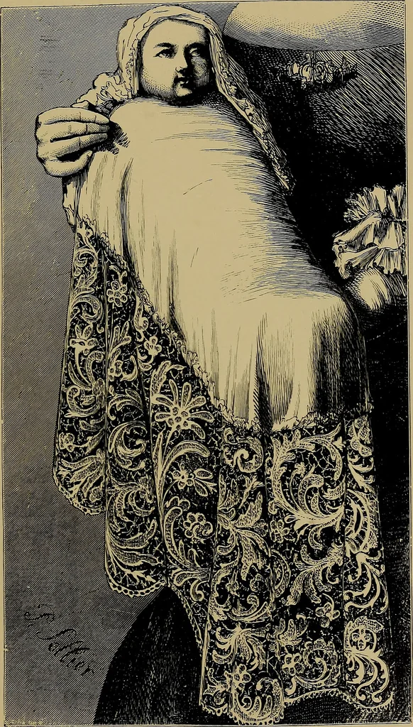 An illustration from History of lace, 1902, leaf 282