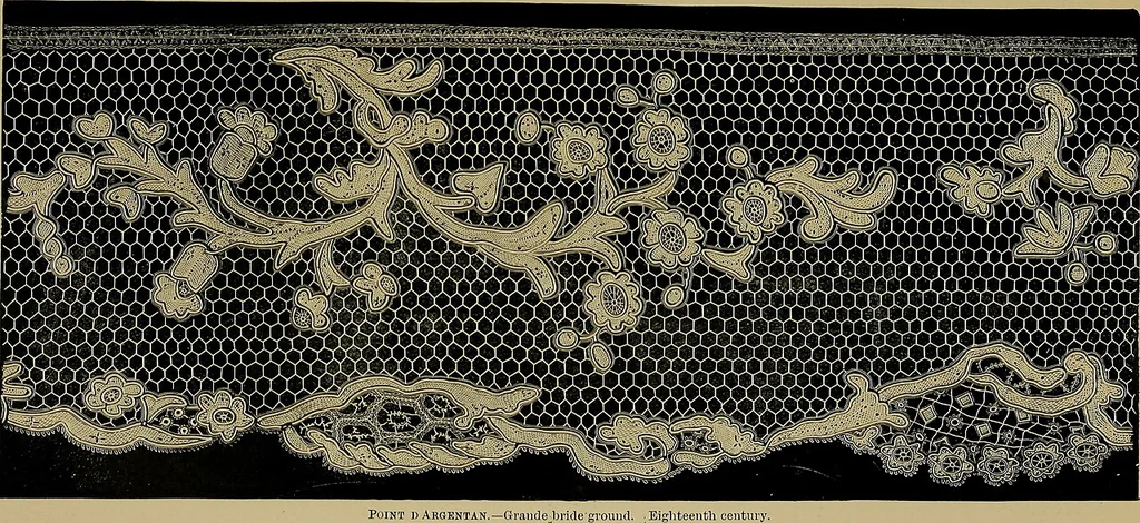 An illustration from History of lace, 1902, leaf 350