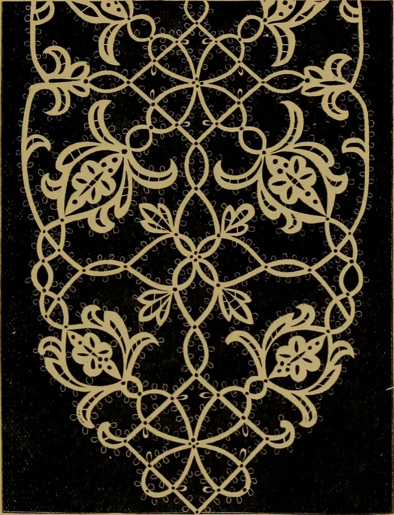 An illustration from History of lace, 1902, leaf 708