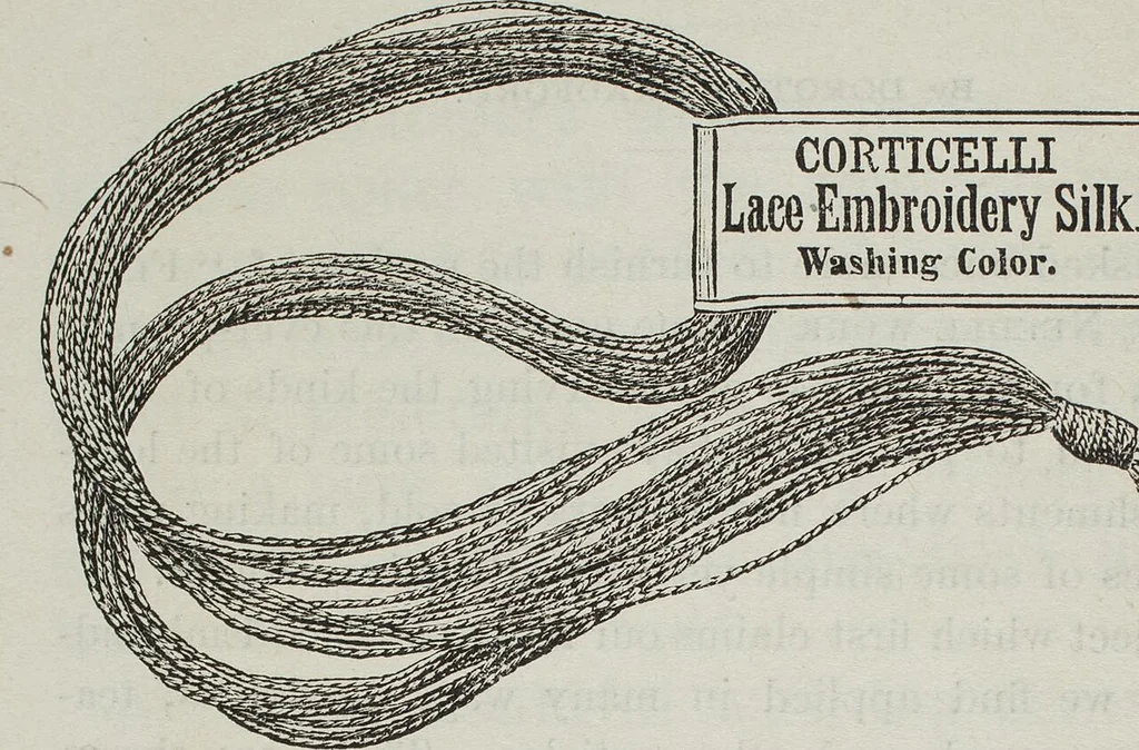 An illustration from Florence home needle-work, 1895, leaf 9