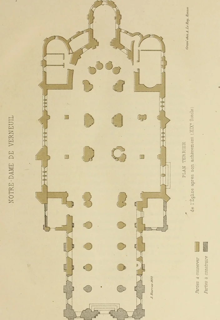 An illustration from Église Notre-Dame de Verneuil : son histoire, sa monographie, 1894, leaf 64