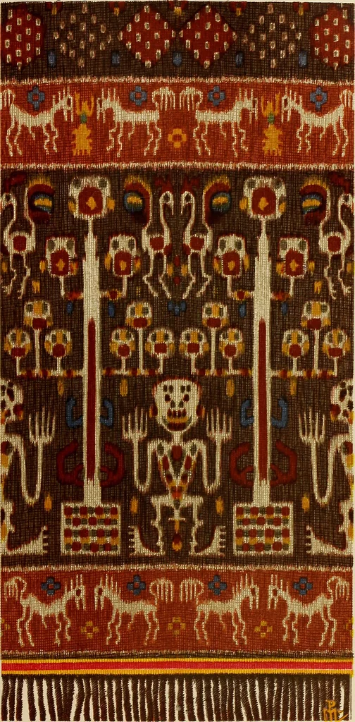 An illustration from De inlandsche kunstnijverheid in Nederlandsch IndiÃ«, 1912, leaf 341