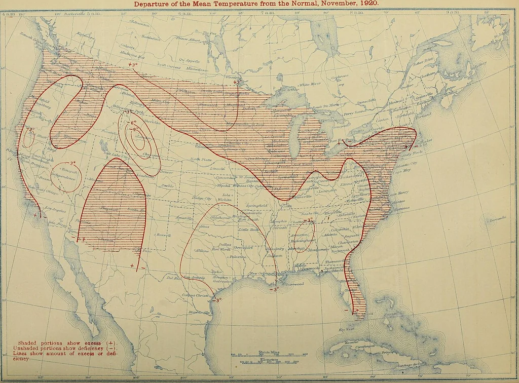 An illustration from Climatological data, Missouri, 1897, leaf 195
