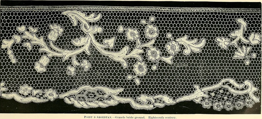 An illustration from History of lace, 1902, leaf 348