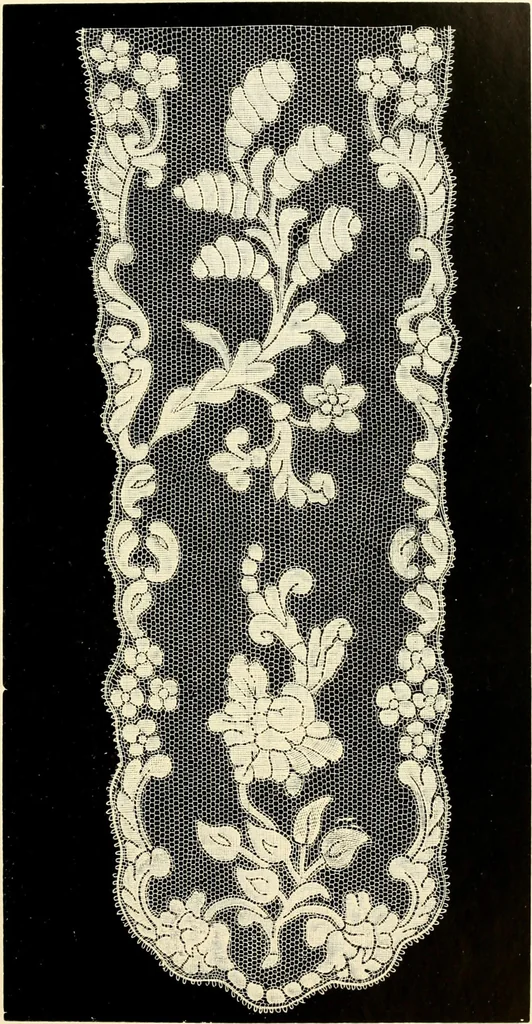 An illustration from History of lace, 1902, leaf 394