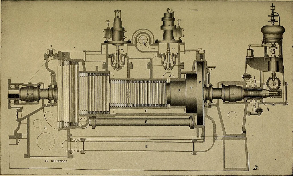 An illustration from The steam-engine and other heat-motors, 1909, leaf 492