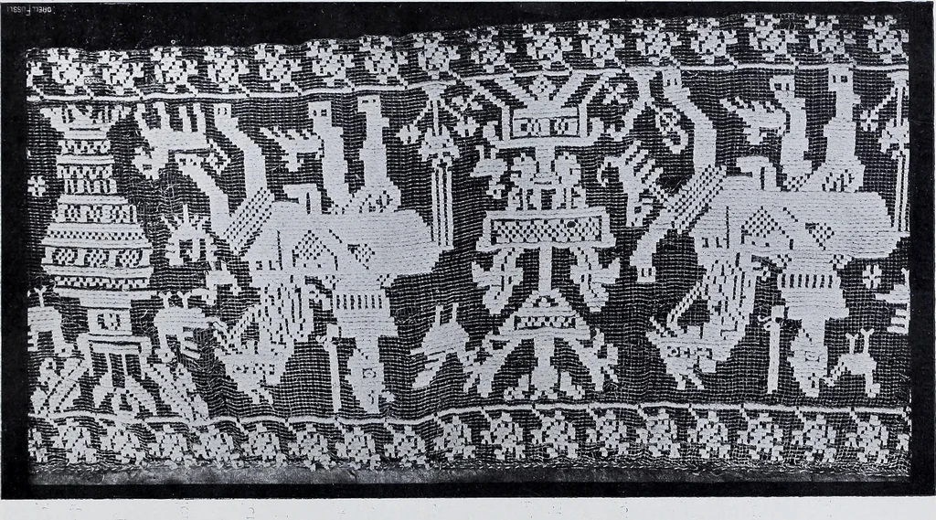 An illustration from Textilsammlung Iklé Katalog. Industrie- u. Gewerbemuseum St. Gallen, 1908, 1908, leaf 60