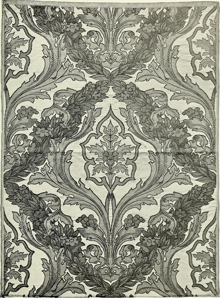 An illustration from Beginn and Blüte der Wiener Seidenweberei, 1915, leaf 62