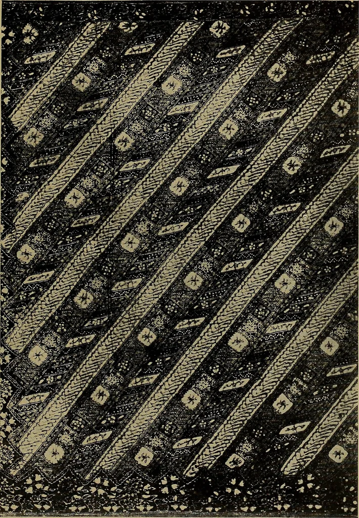 An illustration from First lessons in batik; a handbook in batik, tie-dyeing and all pattern dyeing, 1921, leaf 41