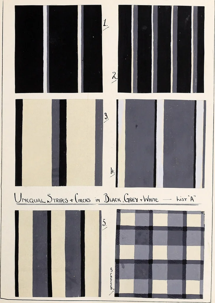 An illustration from Design book, 1912, leaf 18