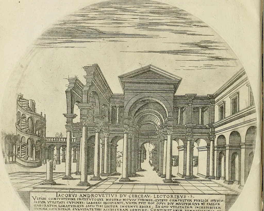 An illustration from (Six suites of engravings), 1549, leaf 177