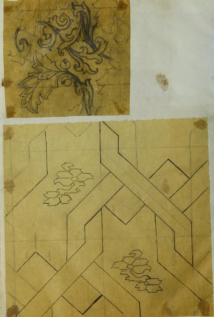 An illustration from (Design tracings, 1875, leaf 119