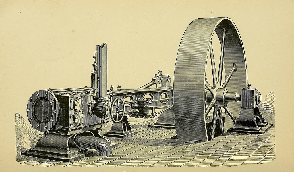 An illustration from Stationary steam engines, simple and compound; especially as adapted to light and power plants, 1902, leaf 91