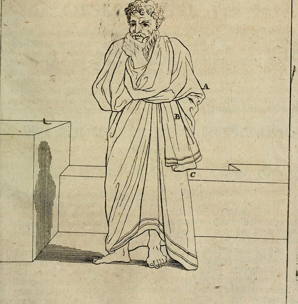 An illustration from Des vortreflichen Florentinischen Mahlers Lionardo da Vinci höchst-nützlicher Tractat von der Mahlerey : aus dem Italiänischen und Frantzöischen in das Teutsche übersetzet : auch nach dem Original mit vielen Kupfern und saubern Holtzschnitten versehen : und mit beygefügten Leben des Auctoris zum Druck befördert, 1747, leaf 238
