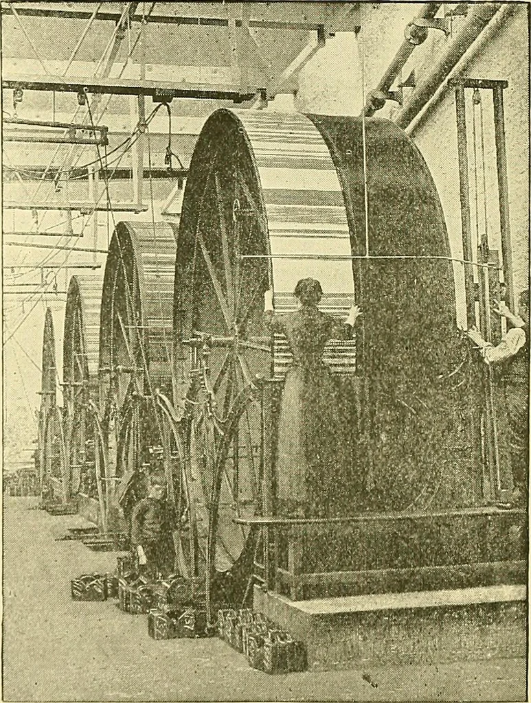 An illustration from The colour printing of carpet yarns; a useful manual for colour-chemists and textile printers, 1900, leaf 101