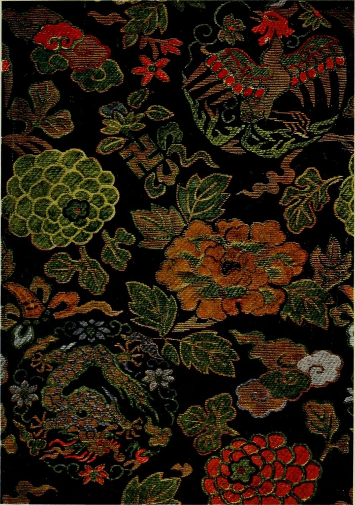 An illustration from Studies in the decorative art of Japan, 1910, leaf 11