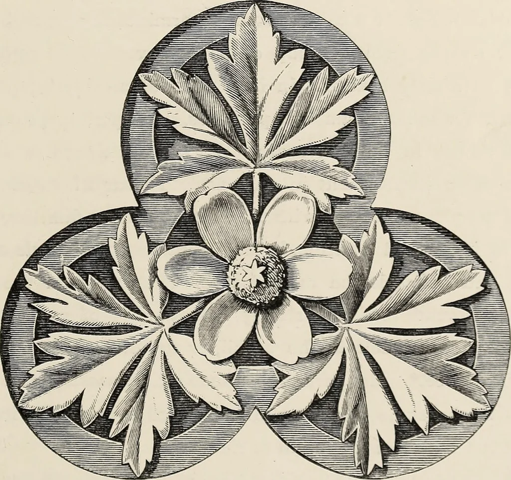 An illustration from Art-studies from nature, as applied to design : for the use of architects, designers, and manufacturers, 1872, leaf 26