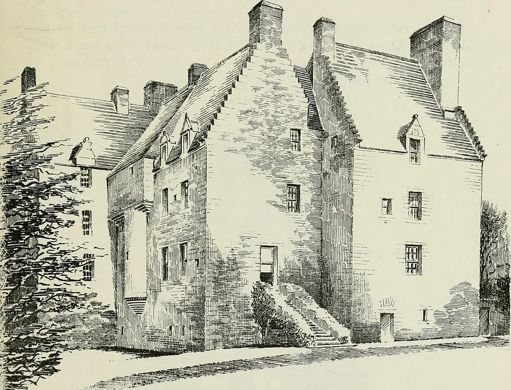 An illustration from The castellated and domestic architecture of Scotland, from the twelfth to the eighteenth century, 1887, leaf 256