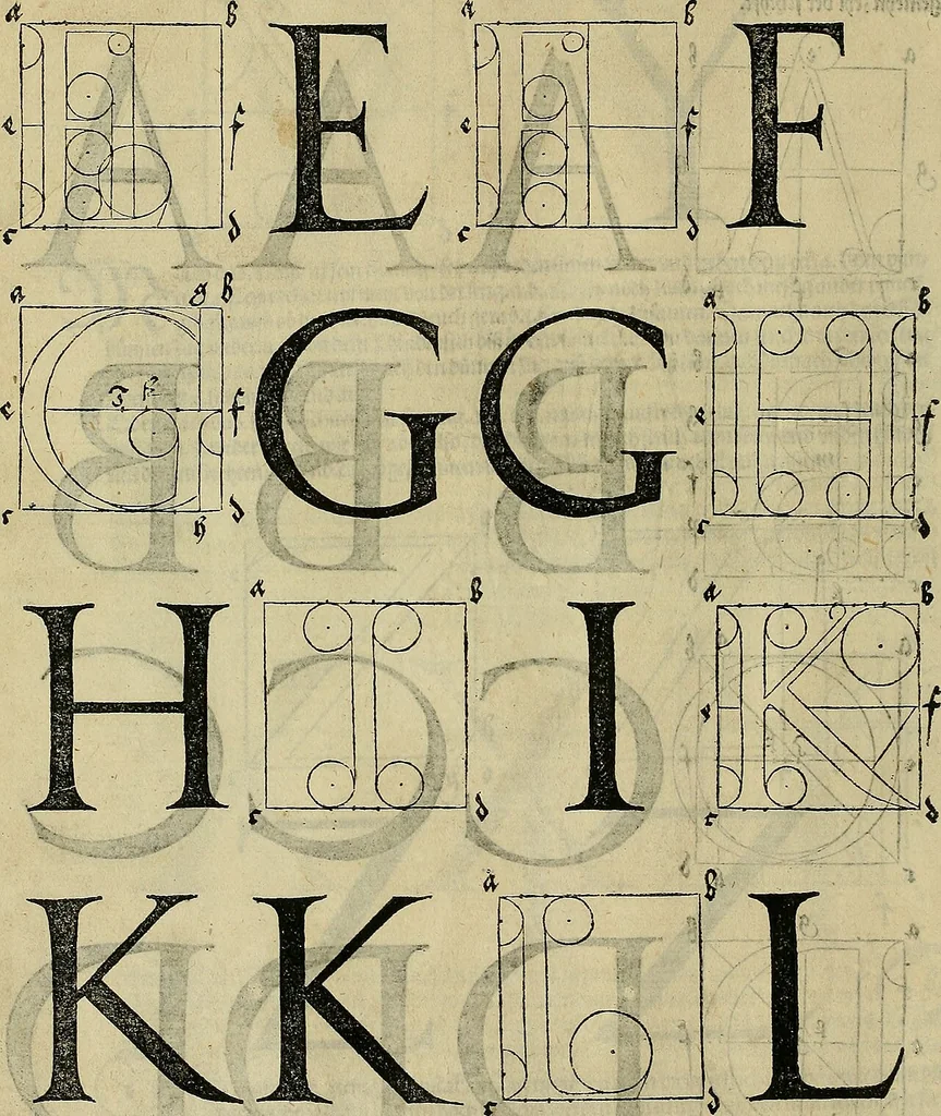 An illustration from Vnderweysung der Messung : mit dem Zirkel vn(d) Richtscheyt in Linien, Ebnen vnnd gantzen Corporen, 1525, leaf 131