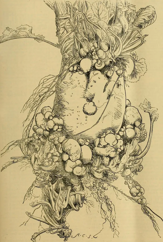 An illustration from The Gardeners' chronicle : a weekly illustrated journal of horticulture and allied subjects, 1874, leaf 167