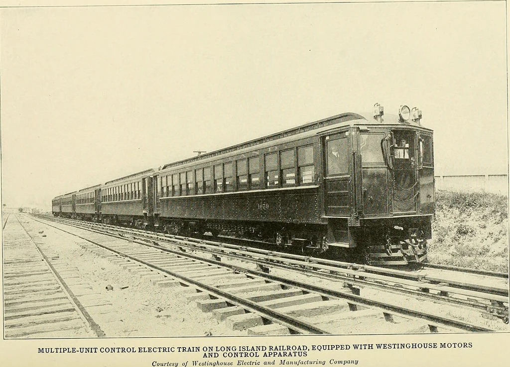 An illustration from Cyclopedia of applied electricity : a general reference work on direct-current generators and motors, storage batteries, electrochemistry, welding, electric wiring, meters, electric lighting, electric railways, power stations, switchboards, power transmission, alternating-current machinery, telegraphy, etc., 1916, leaf 199