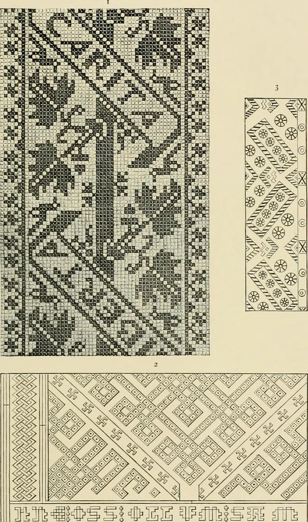 An illustration from Needlework as art, 1886, leaf 324