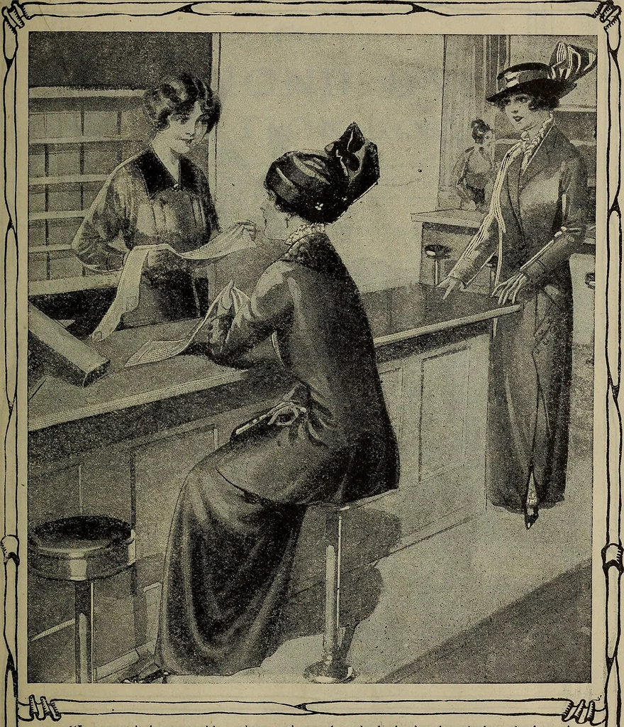 An illustration from Diamond dye annual, and direction book, 1914, leaf 24