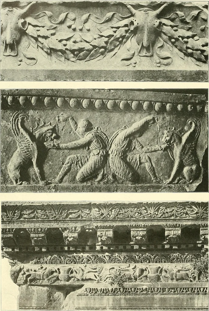 An illustration from Dekorative skvlptvr: figvr, ornament, architektvrplastik avs den havptepochen der kvnst, 1910, leaf 97