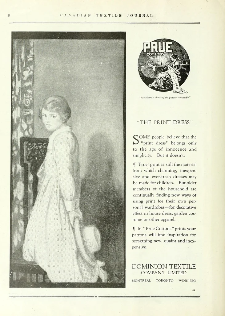 An illustration from Canadian textile journal, 1908, leaf 9