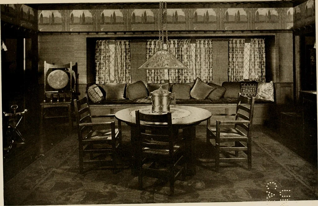 An illustration from The decorative periods, 1906, leaf 291