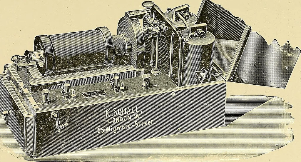 An illustration from A manual of practical medical electricity : the Röntgen rays and Finsen light, 1902, leaf 166