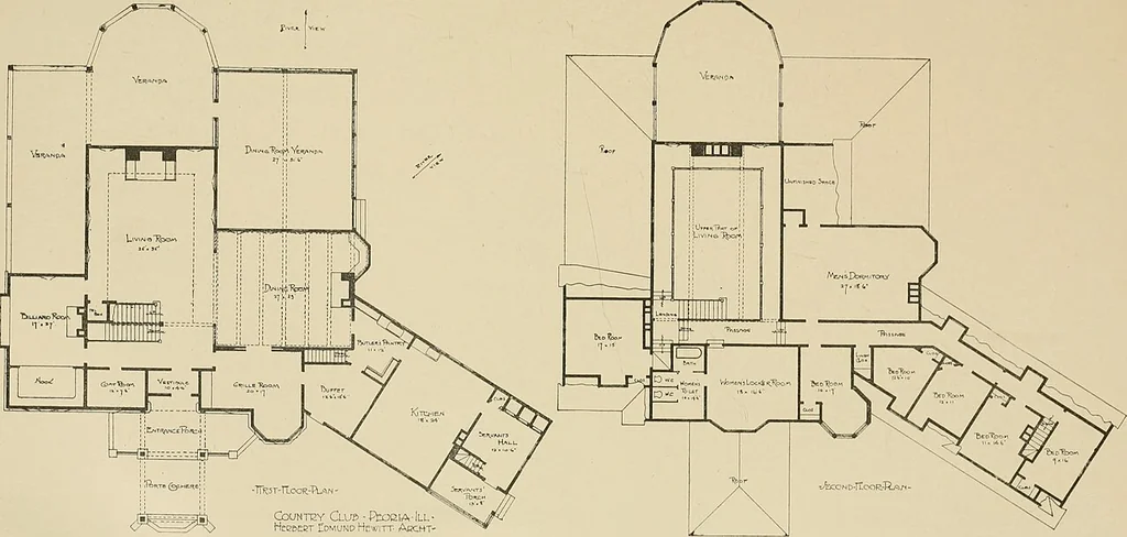 An illustration from Cyclopedia of architecture, carpentry, and building : a general reference work ..., 1907, leaf 16