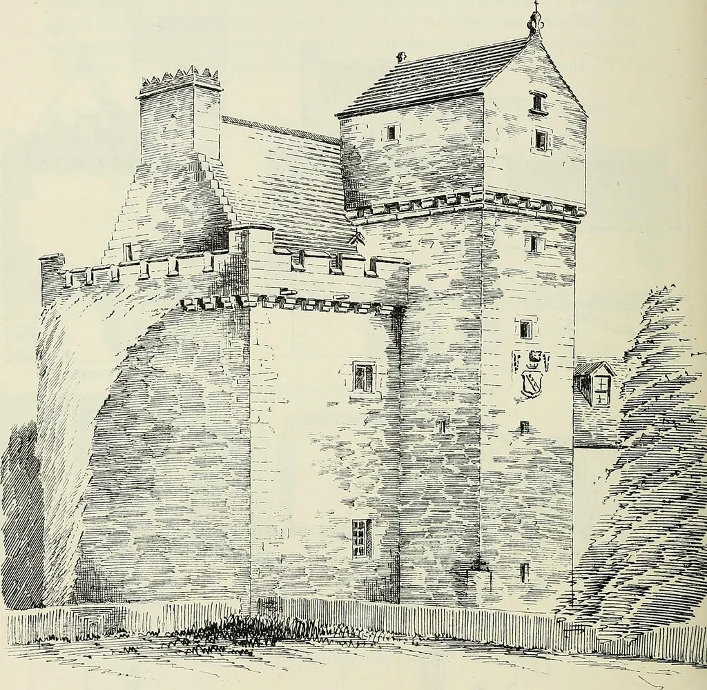 An illustration from The castellated and domestic architecture of Scotland, from the twelfth to the eighteenth century, 1887, leaf 277