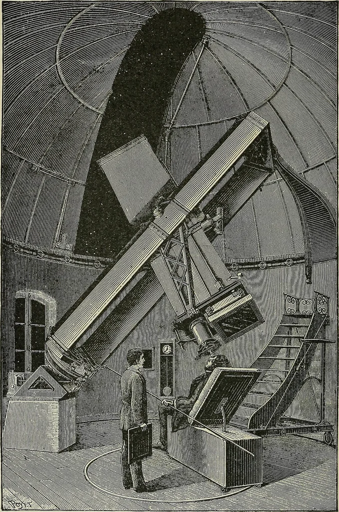 An illustration from The elements of astronomy; a textbook, 1919, leaf 326