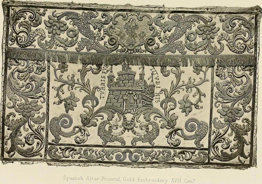 An illustration from Needlework as art, 1886, leaf 512