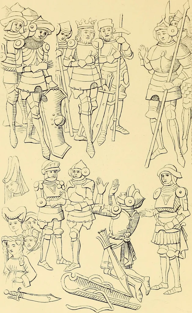 An illustration from An inquiry concerning the invention of printing : in which the systems of Meerman, Heinecken, Santander, and Koning are reviewed : including also notices of the early use of wood-engraving in Europe, the block-books, etc., 1863, leaf 433