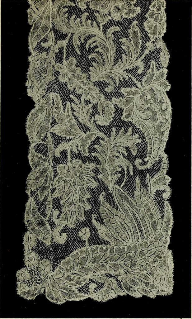 An illustration from The lace & embroidery collector; a guide to collectors of old lace and embroidery, 1922, leaf 258