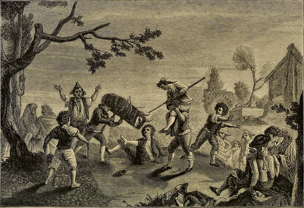 An illustration from Tapestry, 1878, leaf 61