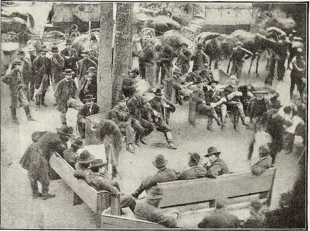 An illustration from The Kindergarten-Primary Magazine, 1901, leaf 151
