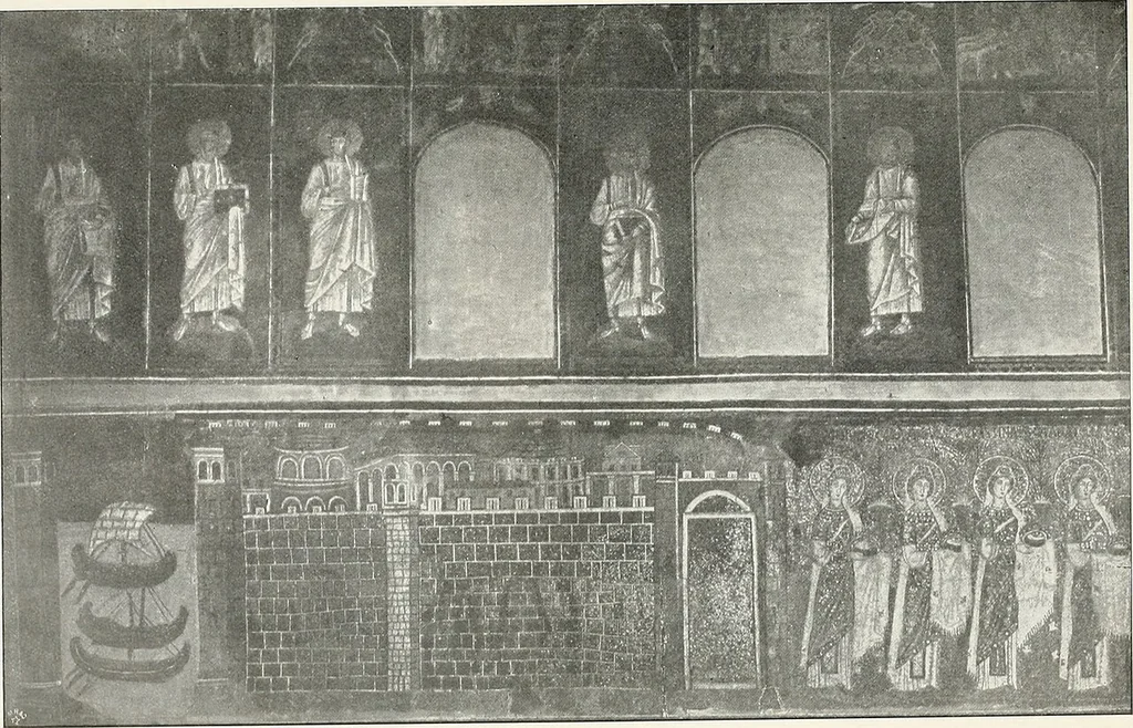 An illustration from Die Mosaiken der Christlichen Ära. 1. t: Die Wandmosaiken von Ravenna, 1905, leaf 356