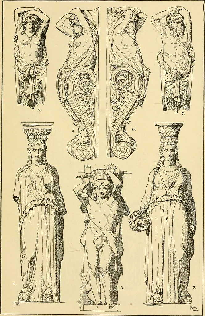 An illustration from Handbook of ornament; a grammar of art, industrial and architectural designing in all its branches, for practical as well as theoretical use, 1900, leaf 257