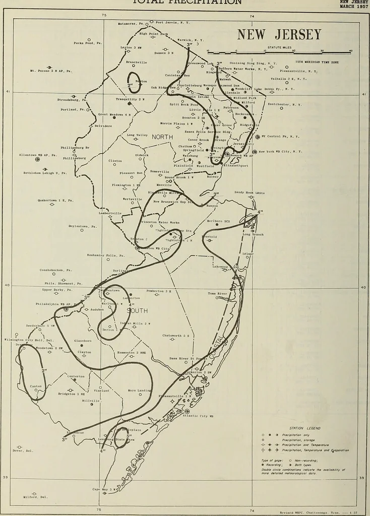 An illustration from Climatological data, New Jersey, 1897, leaf 173