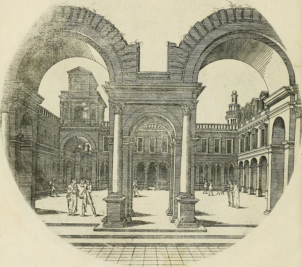 An illustration from (Six suites of engravings), 1549, leaf 179