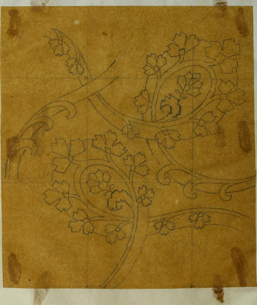 An illustration from (Design tracings, 1875, leaf 103