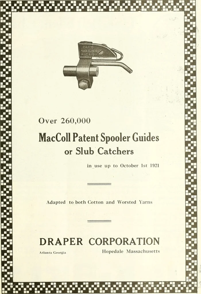 An illustration from Canadian textile journal, 1908, leaf 4